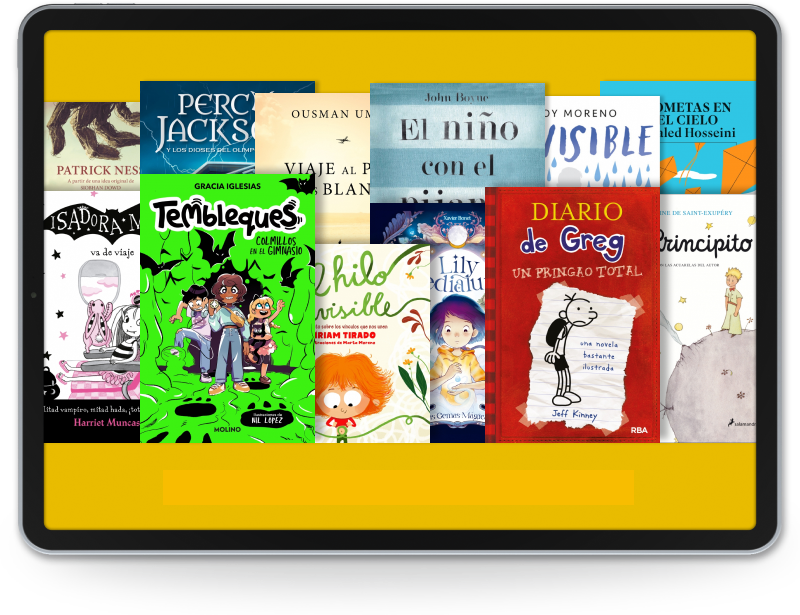 Tablet con aplicativo